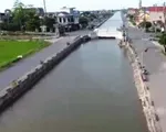 Nguy hiểm đường ven sông không hộ lan ở Nam Định
