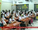 Ngày đầu học sinh tiểu học trở lại trường