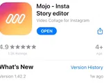 Sáng tạo Story trên Instagram với ứng dụng Mojo