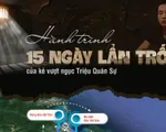 [INFOGRAPHIC] 15 ngày lẩn trốn, Triệu Quân Sự làm những gì, đi những đâu?