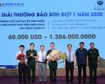 Bộ test COVID-19 giành giải thưởng 60.000 USD