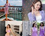 Bảo Thanh, Huyền Lizzie, Lã Thanh Huyền &apos;ào ào&apos; đuổi theo trend tím tử đinh hương