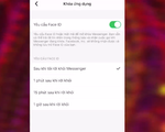Bạn đã biết dùng Face ID và Touch ID cho Facebook Messenger?