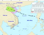 Bão số 2 giật cấp 10 áp sát các tỉnh Thái Bình - Nghệ An