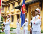 Thượng cờ kỷ niệm 53 năm thành lập ASEAN