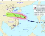 Bão số 5 sẽ đổ bộ đất liền trong trưa và chiều 18/9