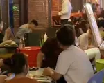 Phố Bùi Viện náo nhiệt trở lại sau giãn cách xã hội