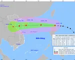 Bão Kompasu đã tiến gần biển Đông