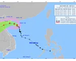 Bão số 7 đang di chuyển vào Vịnh Bắc Bộ, sóng biển có thể cao tới 4m