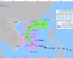 Bão số 9 mạnh thêm 1 cấp, gần bằng cấp của một siêu bão