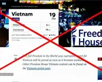 Vu cáo Việt Nam không có tự do, Freedom House cố tình lờ đi thực tế để bịa đặt