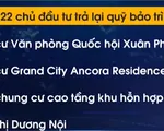 22 chủ đầu tư tại Hà Nội phải trả lại phí bảo trì chung cư