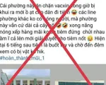 Xử phạt người phụ nữ đăng tin sai sự thật về việc tiêm vaccine phòng COVID-19