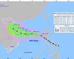 Bão Côn Sơn đã đi vào Biển Đông, trở thành cơn bão số 5