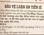 Trường ĐH Bách khoa Hà Nội lý giải tên luận án tiến sĩ về áo ngực gây xôn xao