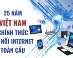 [INFOGRAPHIC] 25 năm Việt Nam chính thức kết nối Internet toàn cầu