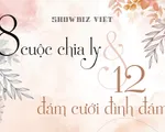 Showbiz Việt 2022: 8 cuộc chia ly và 12 đám cưới đình đám