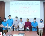 B&agrave; Rịa - Vũng T&agrave;u: Trao h&agrave;ng trăm xuất qu&agrave; cho c&aacute;c c&ocirc;ng nh&acirc;n bị ngừng việc dịp Tết