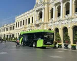 Tuyến xe bus điện đầu tiên tại TP Hồ Chí Minh sẽ hoạt động từ 9/3