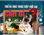 Cần làm gì để học sinh bớt áp lực khi trở lại trường sau thời gian dài?