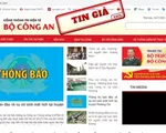 Phát hiện website giả mạo Bộ Công an để lừa đảo chiếm đoạt tài sản