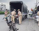 CSGT TP Hồ Ch&iacute; Minh tăng cường xử l&yacute; phương tiện vi phạm an to&agrave;n giao th&ocirc;ng
