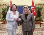 Chủ tịch hạ viện Mỹ Nancy Pelosi đến Singapore