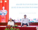 Triển khai quyết định kiểm tra tại Ban cán sự Đảng Tòa án Nhân dân tối cao