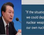 Hàn Quốc cân nhắc triển khai vũ khí hạt nhân