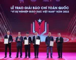 Đài THVN đoạt 4 Giải báo chí toàn quốc “Vì sự nghiệp giáo dục Việt Nam” năm 2023