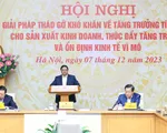 Thủ tướng chủ trì hội nghị tháo gỡ khó khăn về tăng trưởng tín dụng