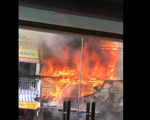 Cháy lớn gây hư hại 2 căn nhà ở Kiên Giang