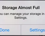 Phải làm gì khi iPhone hết dung lượng lưu trữ?