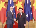 Chủ tịch Quốc hội Vương Đình Huệ hội kiến Thủ tướng Australia Anthony Albanese