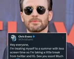 'Captain America' Chris Evans từ bỏ mạng xã hội vì 'cảm thấy lạc lõng với chính mình'