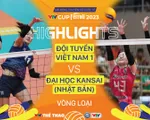 Highlights | ĐT Việt Nam 1 vs Đại học Kansai (Nhật Bản) | Bán kết VTV Cup Ferroli 2023