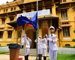 Lễ Thượng cờ kỷ niệm 56 năm Ngày thành lập ASEAN