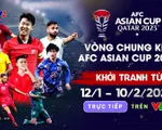 Lịch thi đấu và trực tiếp VCK Asian Cup 2023 trên VTV