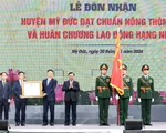 Huyện Mỹ Đức đạt chuẩn nông thôn mới và đón nhận Huân chương Lao động hạng Nhất