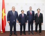 Thủ tướng Phạm Minh Chính và Thủ tướng Romania dự Diễn đàn Doanh nghiệp Việt Nam - Romania