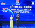 Rapper Đen được vinh danh Gương mặt trẻ Việt Nam tiêu biểu 2023