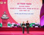 THTT Lễ trao tặng danh hiệu NSND, NSƯT lần thứ 10 (8h ngày 6/3, VTV1)