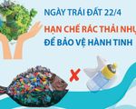 Ngày Trái Đất 22/4: Hạn chế rác thải nhựa để bảo vệ hành tinh