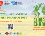 Biến đổi khí hậu trở thành chủ đề thảo luận ở Trại hè quốc tế dành cho sinh viên
