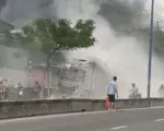 Cháy lớn xưởng bột nhang ở TP Hồ Chí Minh, 2 người tử vong