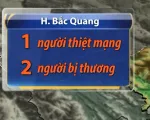 Hà Giang: 1 người thiệt mạng do lũ cuốn, 2 người bị thương do sạt lở