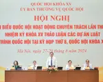 Chủ tịch Quốc hội: Ưu tiên cao nhất cho chất lượng dự án luật, không chạy theo số lượng