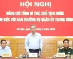 Tổng Bí thư, Chủ tịch nước Tô Lâm làm việc với Ban Thường vụ Quân ủy Trung ương