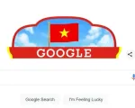 Google dùng doodle đặc biệt chào mừng Quốc khánh Việt Nam