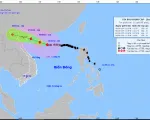 Siêu bão số 3 giật trên cấp 17, cách Quảng Ninh khoảng 570 km